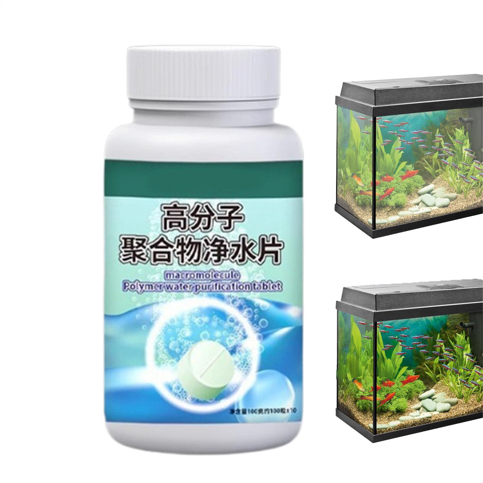 Aquarium Fish Betta - 어항 물 정화제 알개 제거제 타블렛,