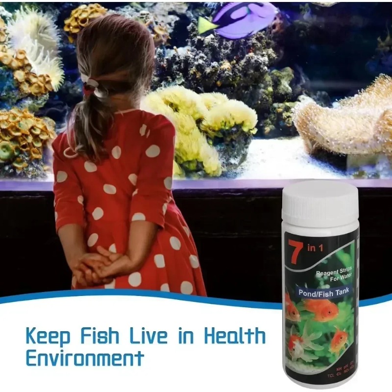 Aquarium Fish Quality - 수족관 테스트 스트립 담수 수영장 수족관