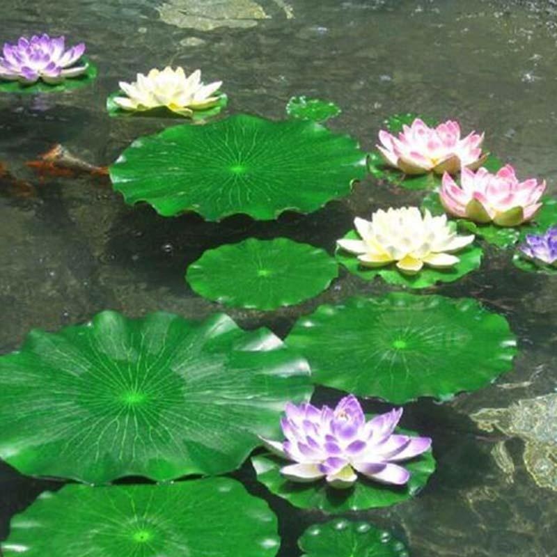 Aquarium Fish Artificial - 2026년 인공 수련 꽃 없는 연잎