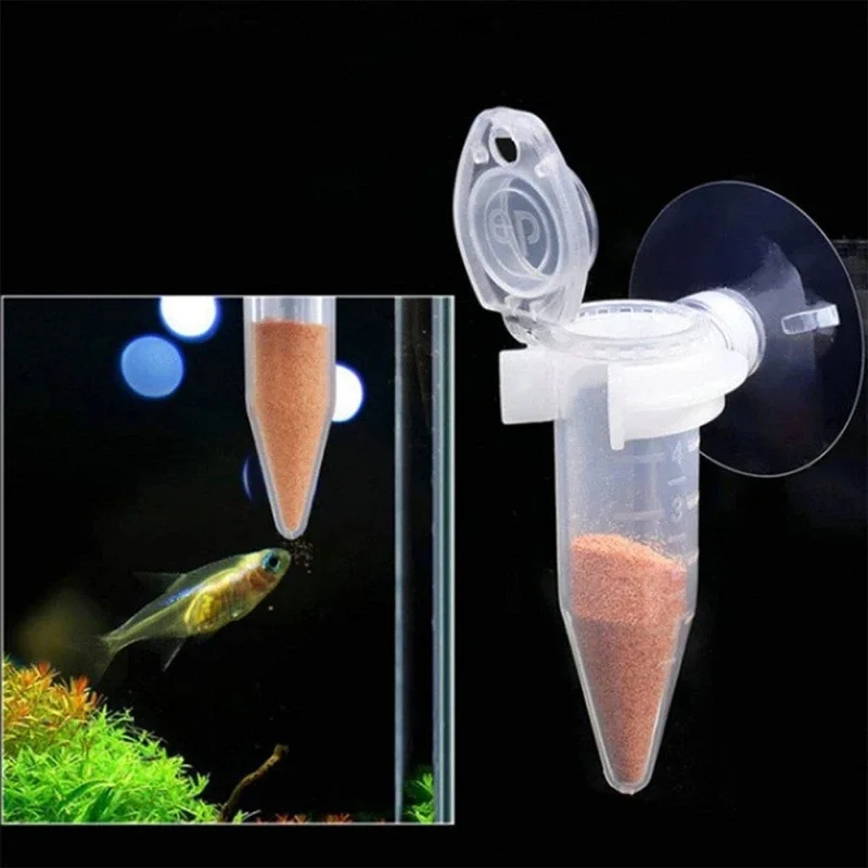 Aquarium Fish Eggs - 자동 물고기 먹이 공급기 콘 새우