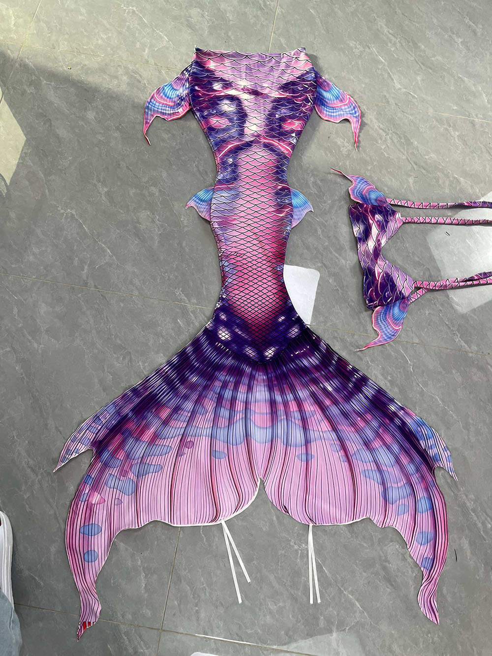 오리지널 컬러 인어 꼬리 인어 피부 인어 다이빙 핀 수 - Aquarium Fish In 리뷰 및 가격