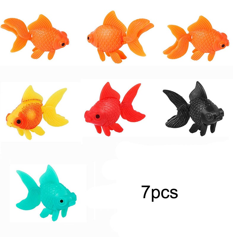 7 조각 인공 물고기 물고기 그릇 탱크 수족관 장식 이 - Aquarium Fish Artificial 리뷰 및 가격