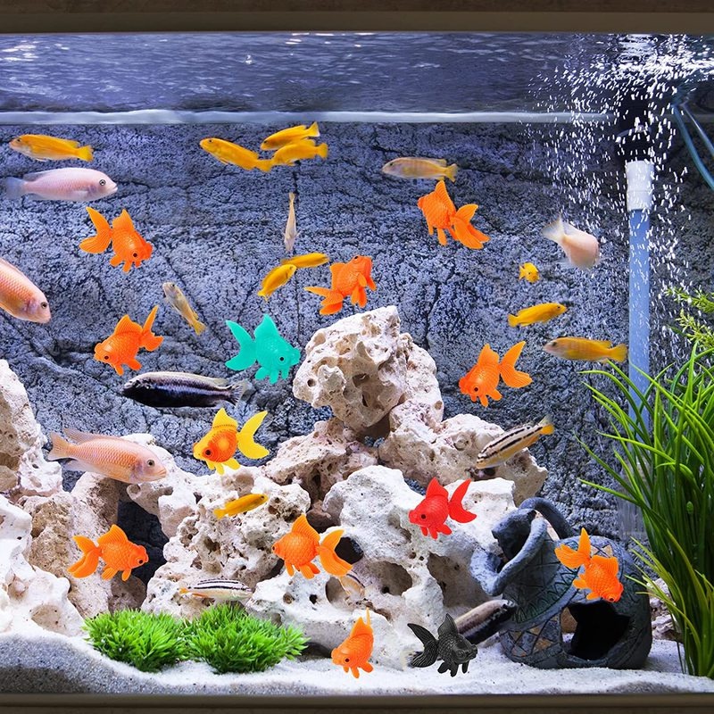 7 조각 인공 물고기 물고기 그릇 탱크 수족관 장식 이 - Aquarium Fish Artificial 리뷰 및 가격