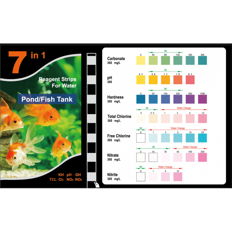 7-In-1 PH 테스트 스트립, 수족관 풀 테스트 키 - Aquarium Fish Quality 리뷰 및 가격