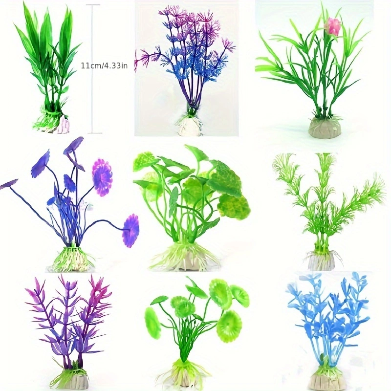 인공 수중 플라스틱 식물 수족관 물고기 탱크 수생 가짜 - Aquarium Fish Artificial 리뷰 및 가격