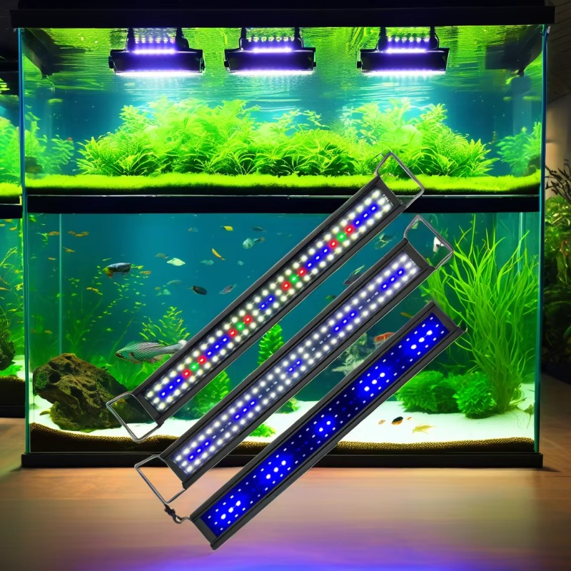 172145 RGB 30W LED 수족관 조명 플라스틱 - Aquarium Fish Rate 리뷰 및 가격