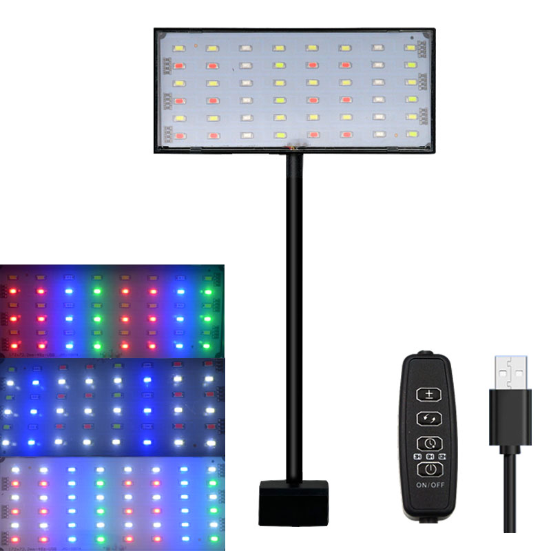 수족관 어항용 풀 스펙트럼 LED 조명, 사이클 타이밍 - Aquarium Fish Colorful 리뷰 및 가격
