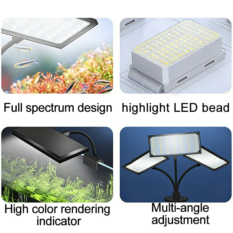 수족관 어항용 풀 스펙트럼 LED 조명, 사이클 타이밍 - Aquarium Fish Colorful 리뷰 및 가격