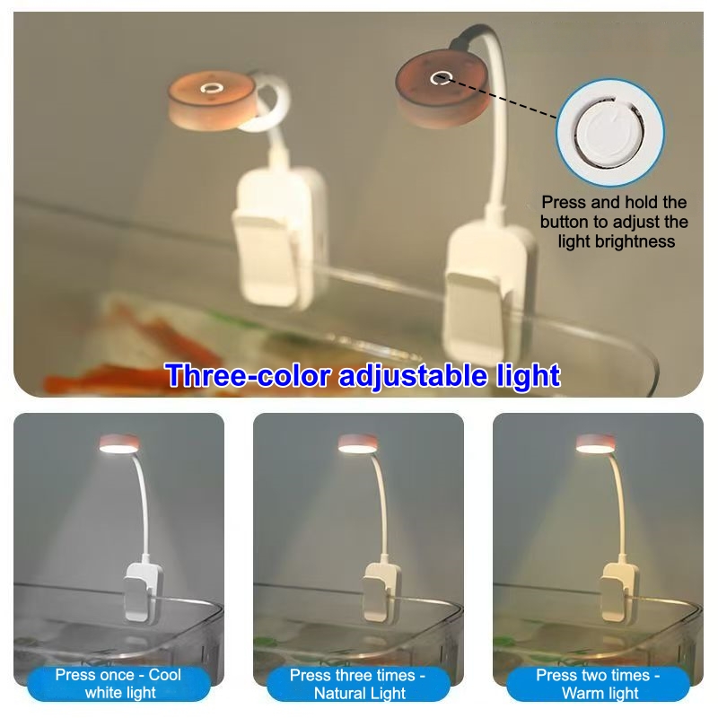 LED 수족관 조명 클립형 어항 조명 360 °   소 - Aquarium Fish Colorful 리뷰 및 가격