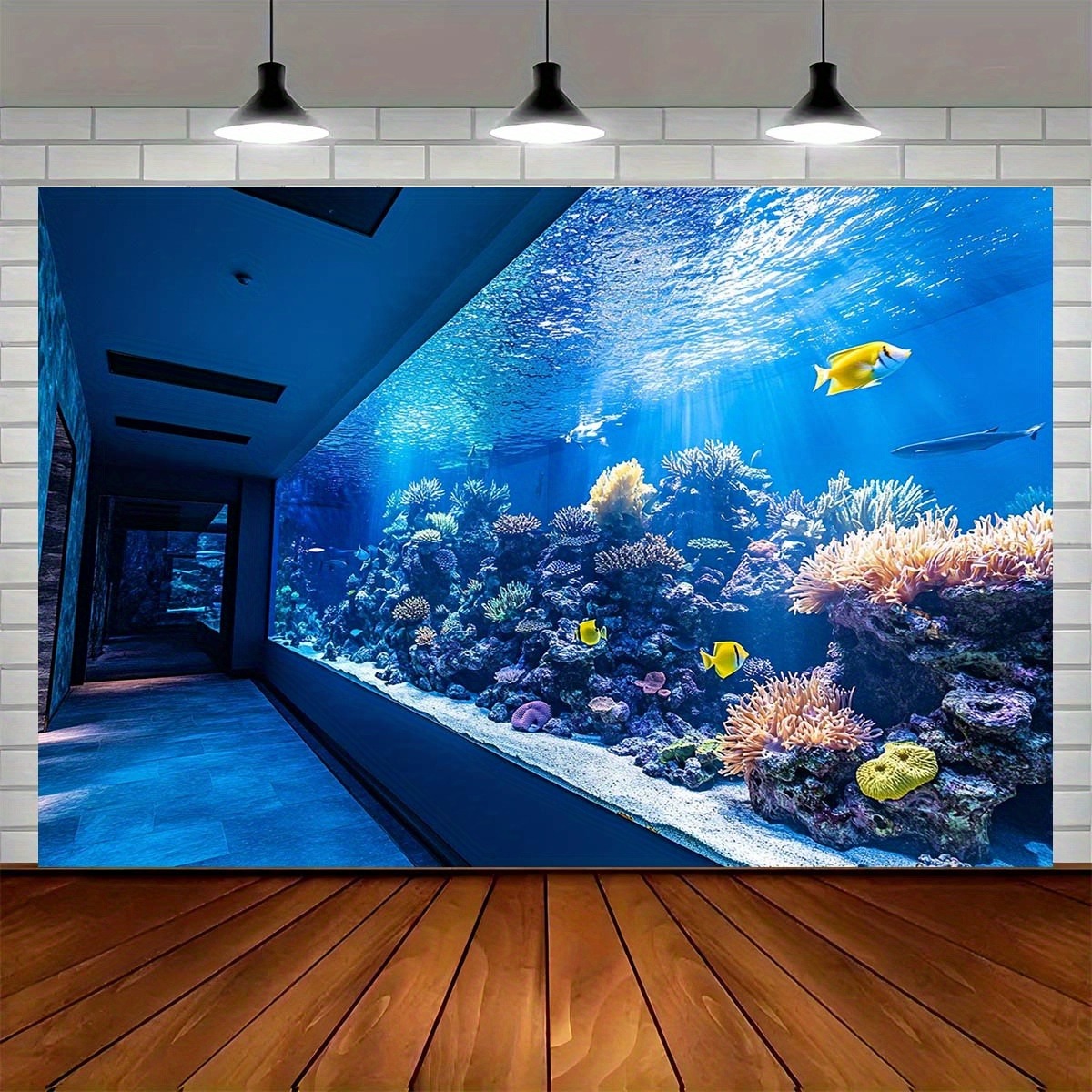 활기 넘치는 수중 아쿠아리움 태피스트리, 다채로운 산호 - Aquarium Fish Colorful 리뷰 및 가격