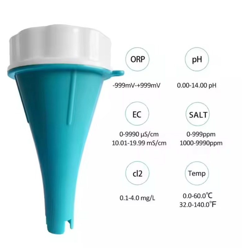 6-in-1 스마트 수질 모니터: 수영장, 수족관 및  - Aquarium Fish Quality 리뷰 및 가격