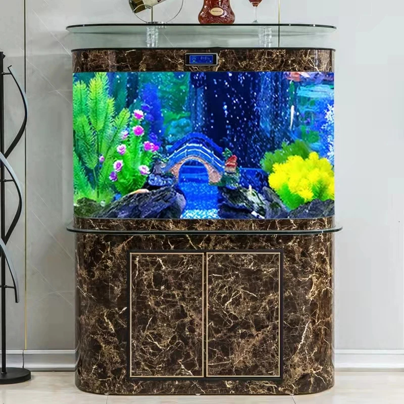맞춤형 어항 300갤런 대형 해수어항 가정 장식 어항 - Aquarium Fish In 리뷰 및 가격