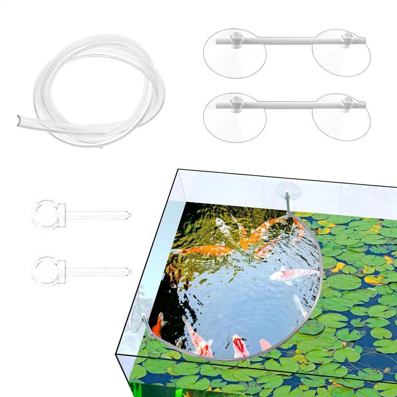부동 식물 마구간 물고기 먹이 링 분리 및 보호 부동  - Aquarium Fish Quality 리뷰 및 가격