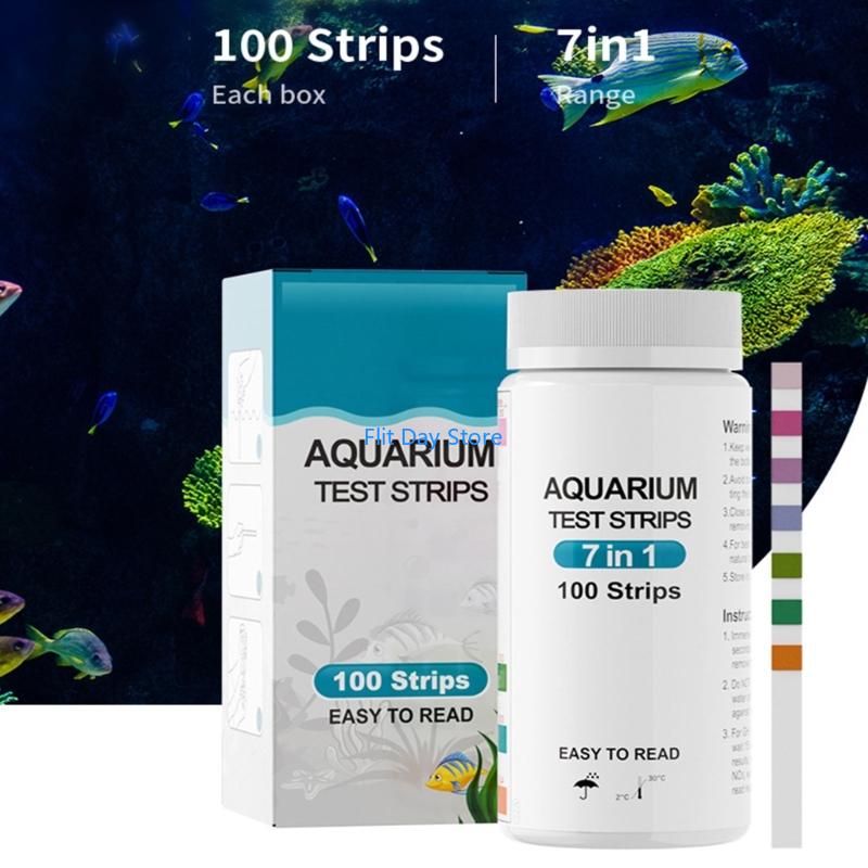 초보자 수족관 테스트 스트립을 위한 F92C 100Pc - Aquarium Fish Quality 리뷰 및 가격