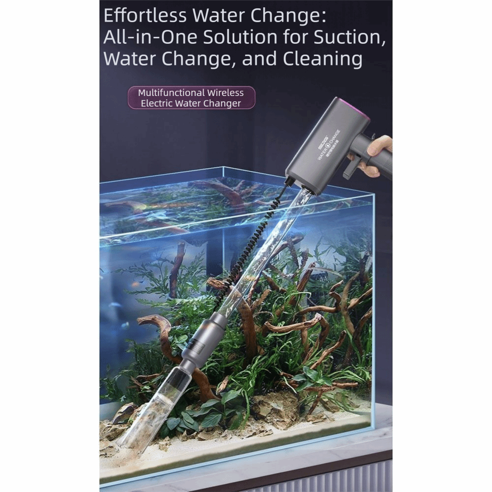 자동 수족관 진공 청소기, 매우 긴 배터리 수명, 어항 - Aquarium Fish Rate 리뷰 및 가격