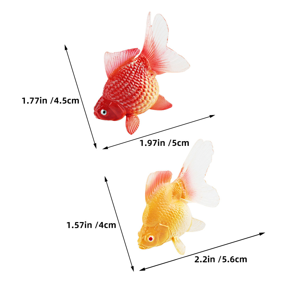 3개입 리얼리스틱 미니어처 금붕어, 떠다니는 코이 물고 - Aquarium Fish Artificial 리뷰 및 가격