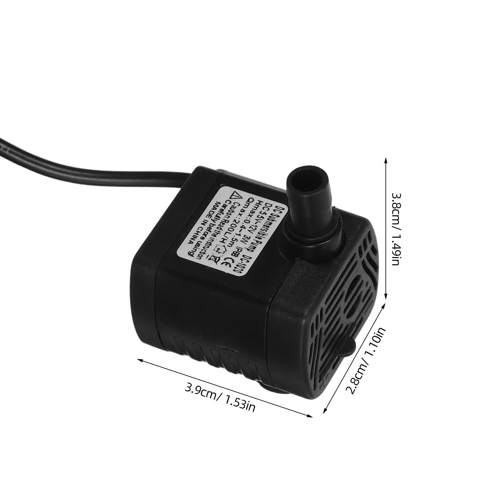 DC-1020 DC 12V 3W 미니 조절식 수중 펌프 - Aquarium Fish Rate 리뷰 및 가격