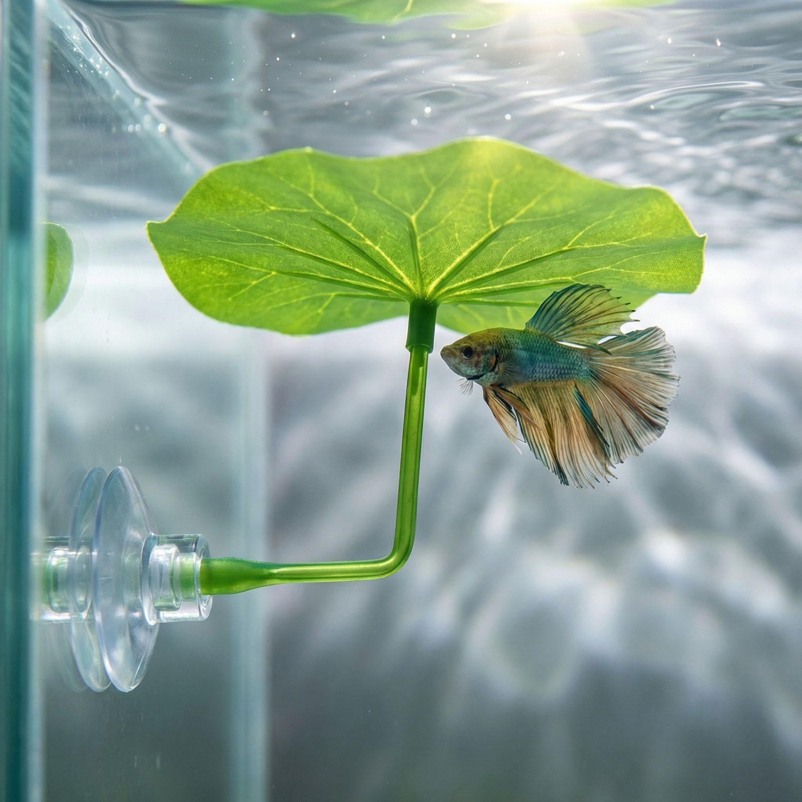 수족관 장식 인조 연잎 베타 물고기 휴식대 수족관 어항 - Aquarium Fish Betta 리뷰 및 가격