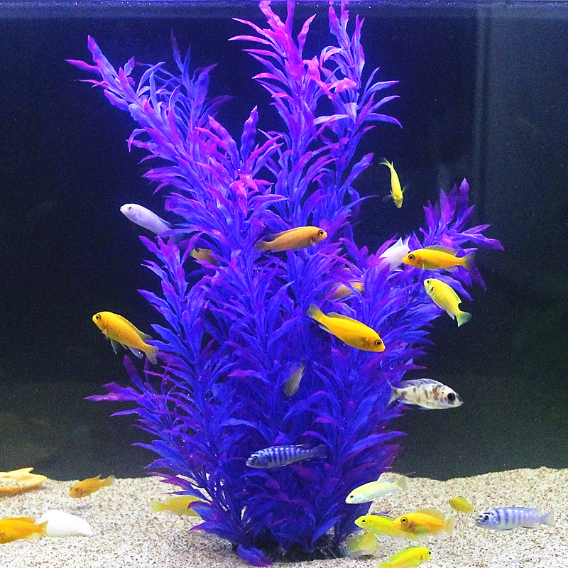 50CM 인조 어항 희귀 식물 수족관 가짜 대나무 잎  - Aquarium Fish Artificial 리뷰 및 가격