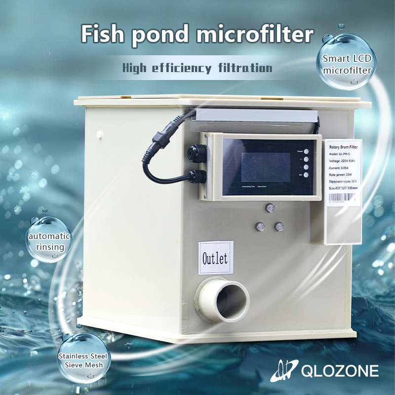 새로운 디자인 미니 로터리 드럼 필터 110v 220v - Fish Tank Filter 리뷰 및 가격