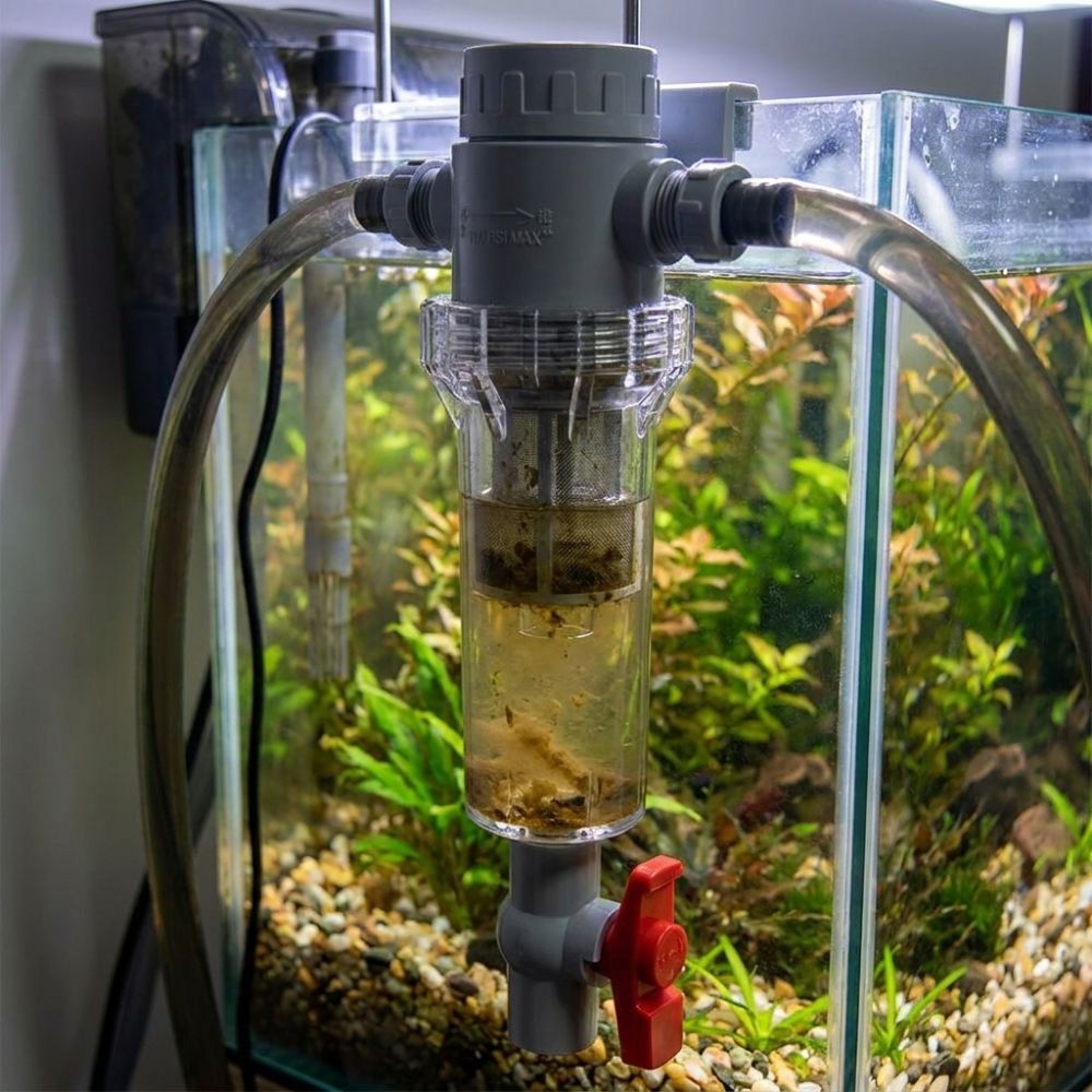 1/2 스레드 수족관 배설물 분리기 정밀 여과 효율적인 - Aquarium Fish Rate 리뷰 및 가격